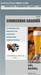 Mobile Screenshot of lupulocolombia.com